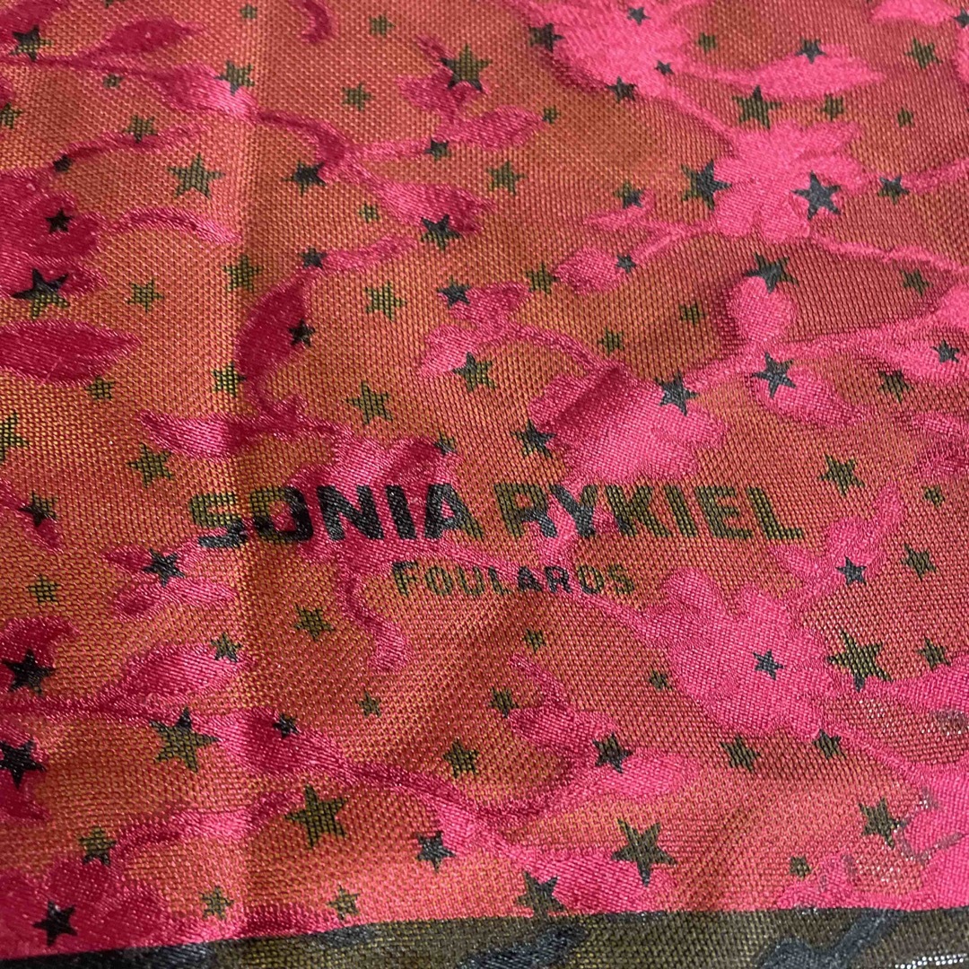 SONIA RYKIEL(ソニアリキエル)の[値下げ] SONIA RYKIEL スカーフ レディースのファッション小物(バンダナ/スカーフ)の商品写真