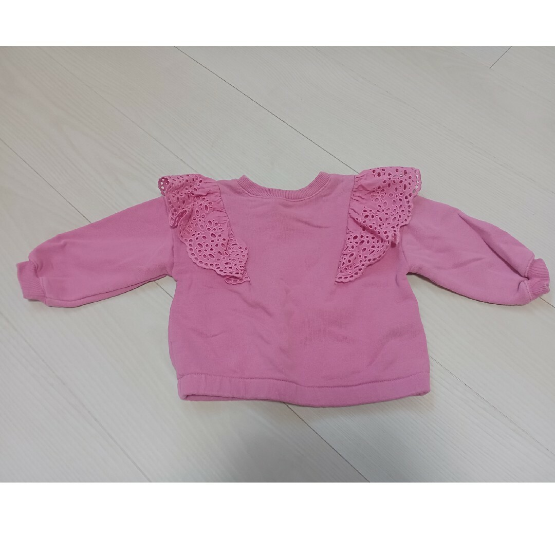 ZARA KIDS(ザラキッズ)のzarakids 　裏毛スウェット キッズ/ベビー/マタニティのベビー服(~85cm)(トレーナー)の商品写真