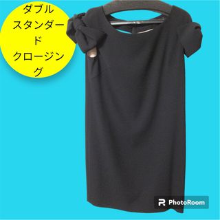 DOUBLE STANDARD CLOTHING フレアブラウスワンピース