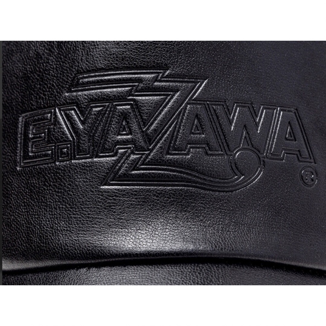 Yazawa - 矢沢永吉 E.YAZAWA レザーキャップ ロゴの通販 by ST55 Yazawa - 矢沢永吉 E.YAZAWA レザーキャップ ロゴの通販 by ST55