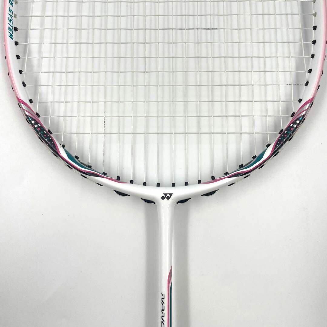 YONEX(ヨネックス)の【美品】 YONEX ヨネックス NANORAY 250 ピンク スポーツ/アウトドアのスポーツ/アウトドア その他(バドミントン)の商品写真