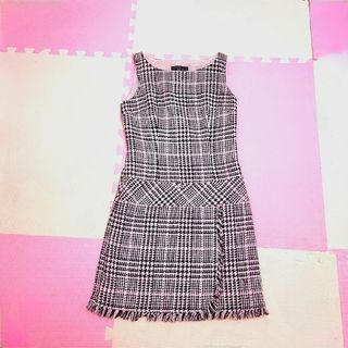 セシルマクビー(CECIL McBEE)の送料￥０♡セシルマクビー ツイード ワンピース(ひざ丈ワンピース)