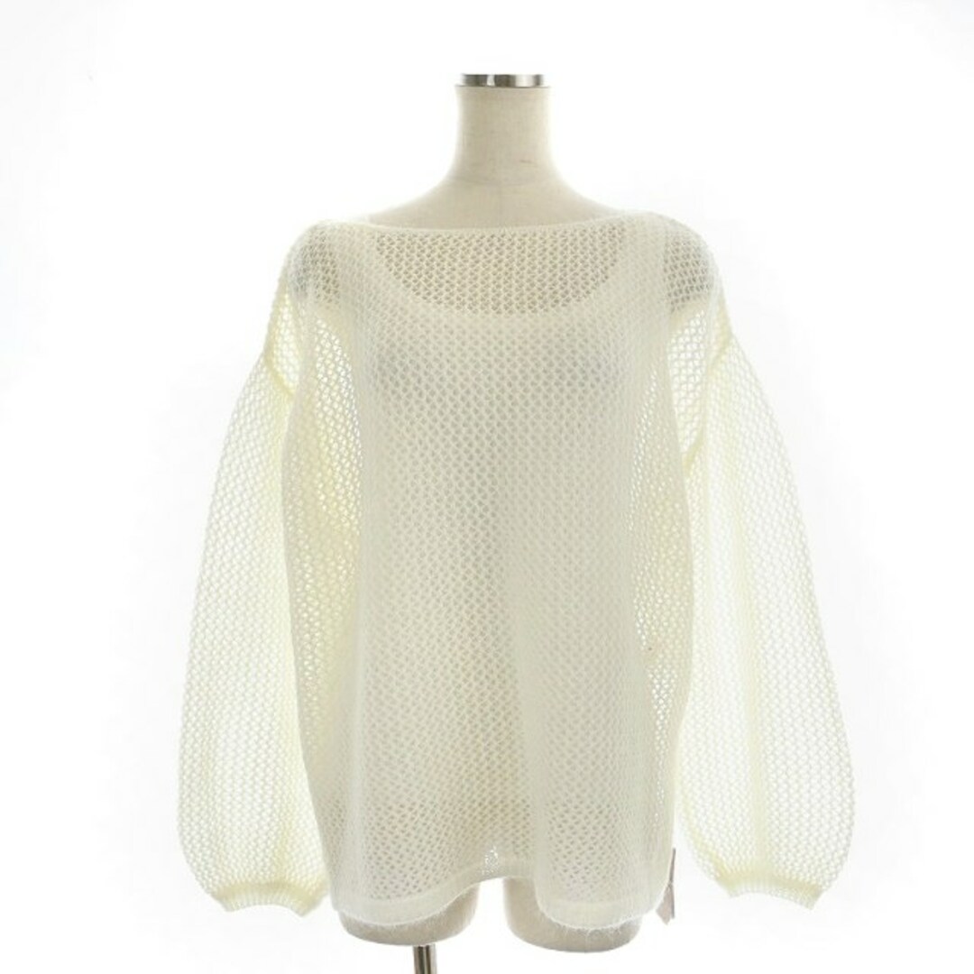 Apuweiser-riche - アプワイザーリッシェ 23AW モヘアメッシュプル