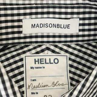 MADISONBLUE - マディソンブルー 21SS シャツ 長袖 ラウンドカラー 