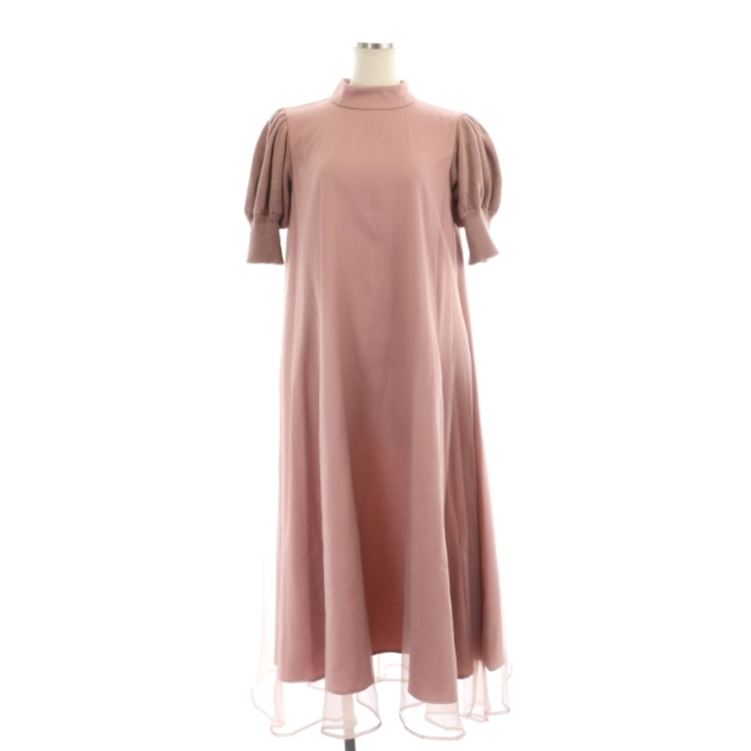 Ameri VINTAGE(アメリヴィンテージ)のアメリ AMERI 21SS FLUFFY MACARON DRESS レディースのワンピース(ロングワンピース/マキシワンピース)の商品写真