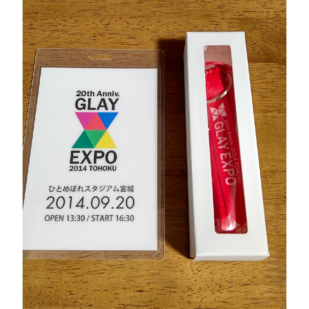 GLAY  スタッフパス EXPO2014 エンタメ/ホビーのタレントグッズ(ミュージシャン)の商品写真