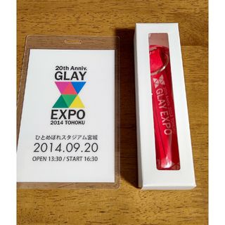 GLAY  スタッフパス EXPO2014(ミュージシャン)