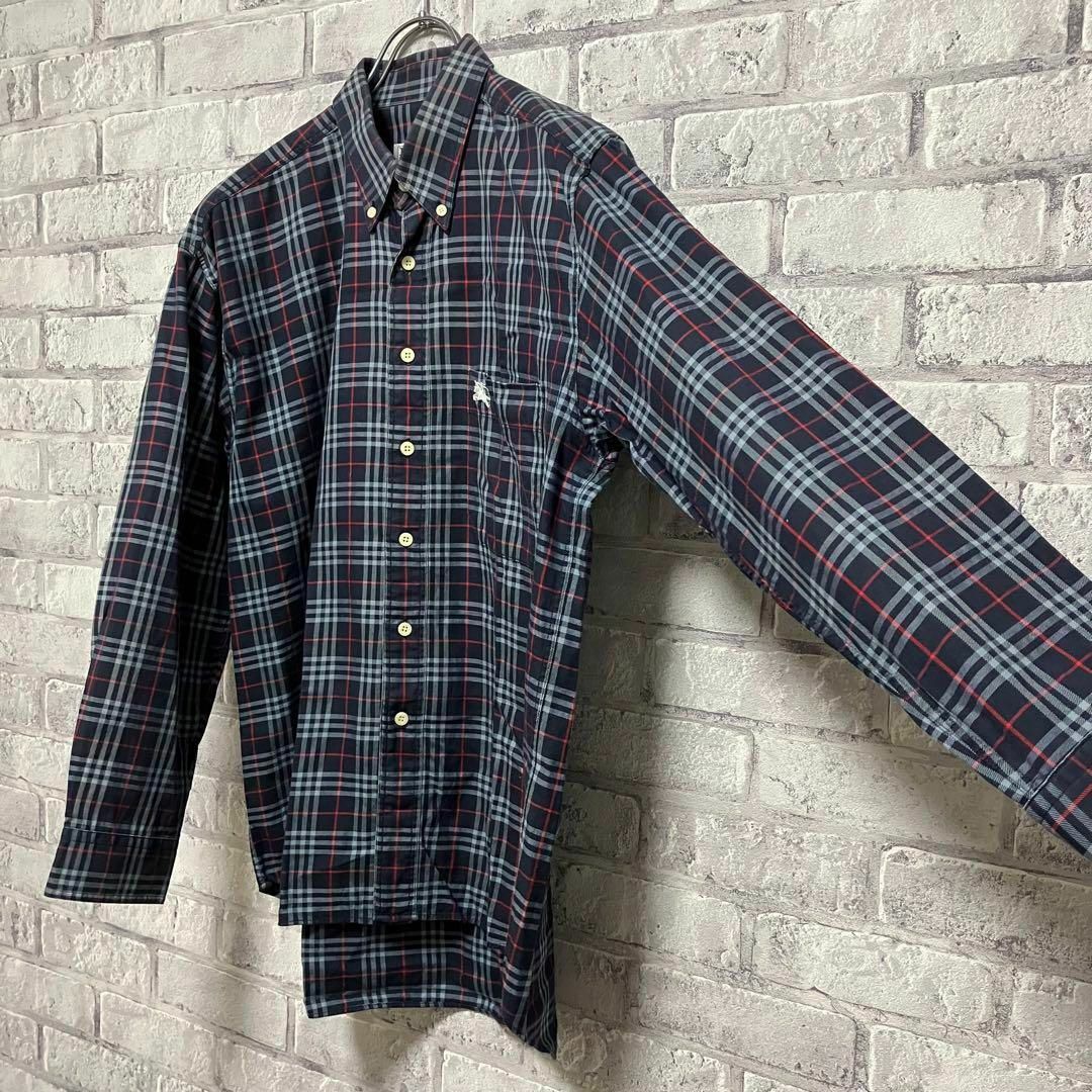 BURBERRY(バーバリー)の【BURBERRY】バーバリー チェックシャツ 長袖シャツ お洒落 美品 メンズのトップス(シャツ)の商品写真