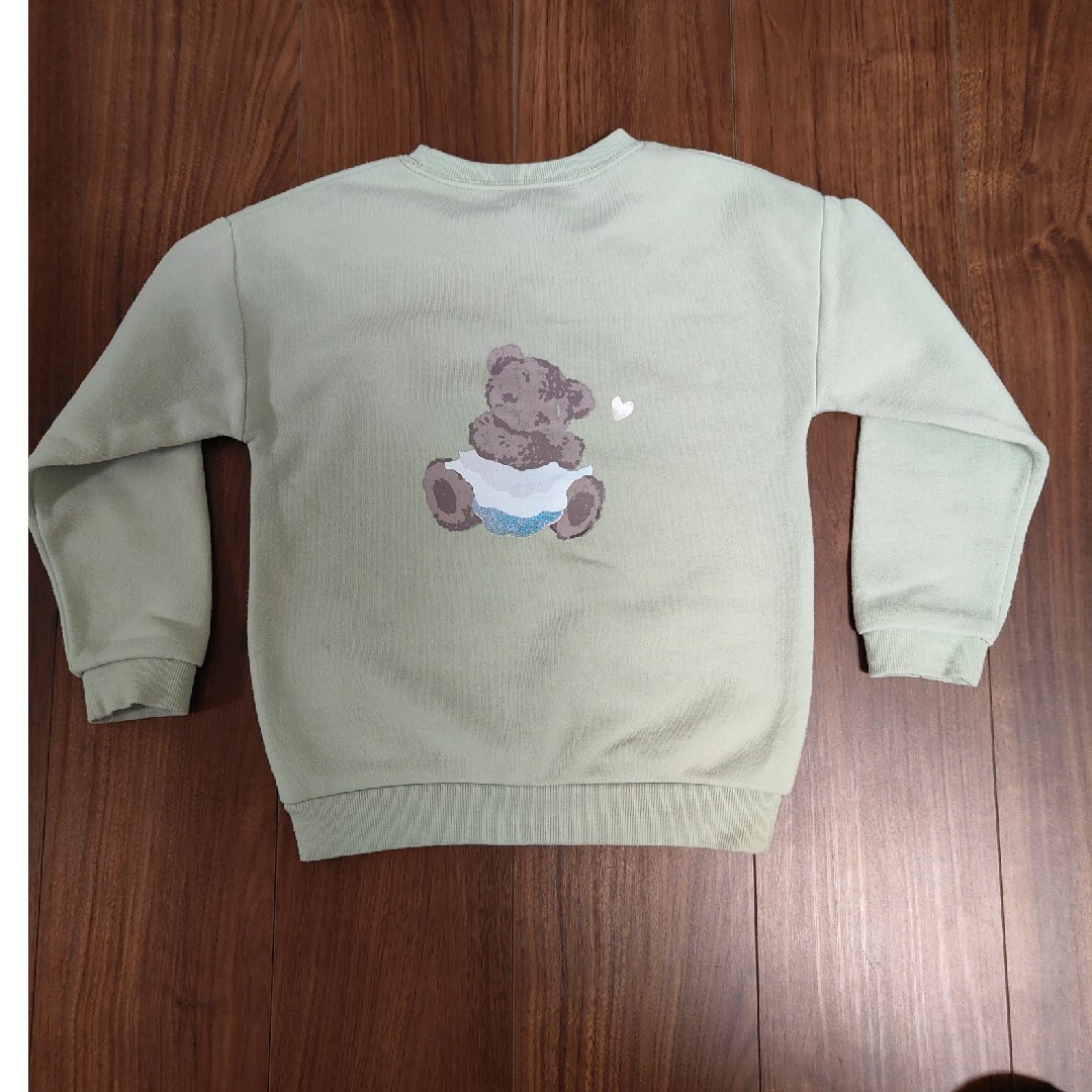 120 トレーナ　スパンコール キッズ/ベビー/マタニティのキッズ服女の子用(90cm~)(Tシャツ/カットソー)の商品写真