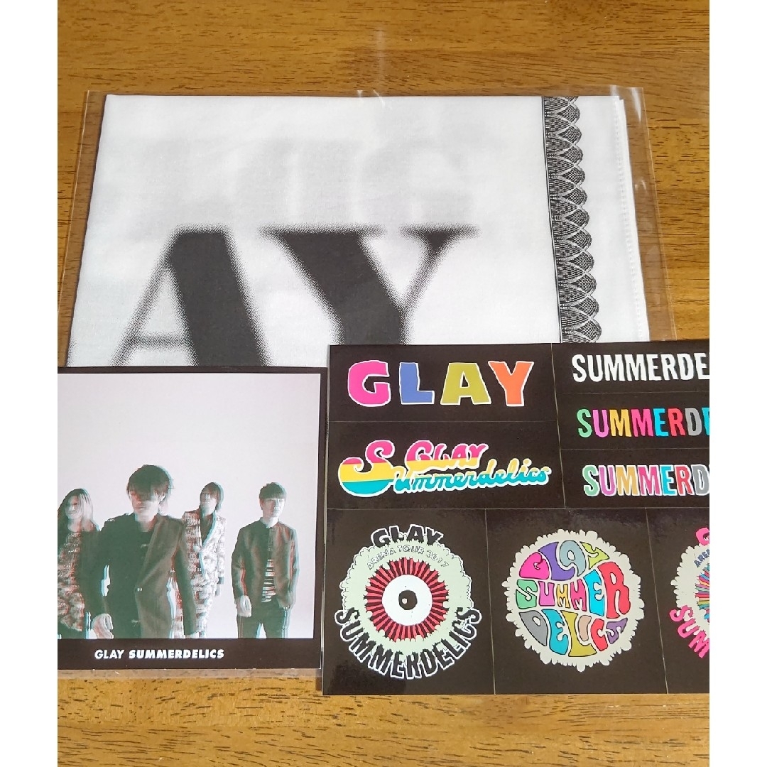 GLAY サマデリ 3点セット  SUMMERDELICS エンタメ/ホビーのタレントグッズ(ミュージシャン)の商品写真