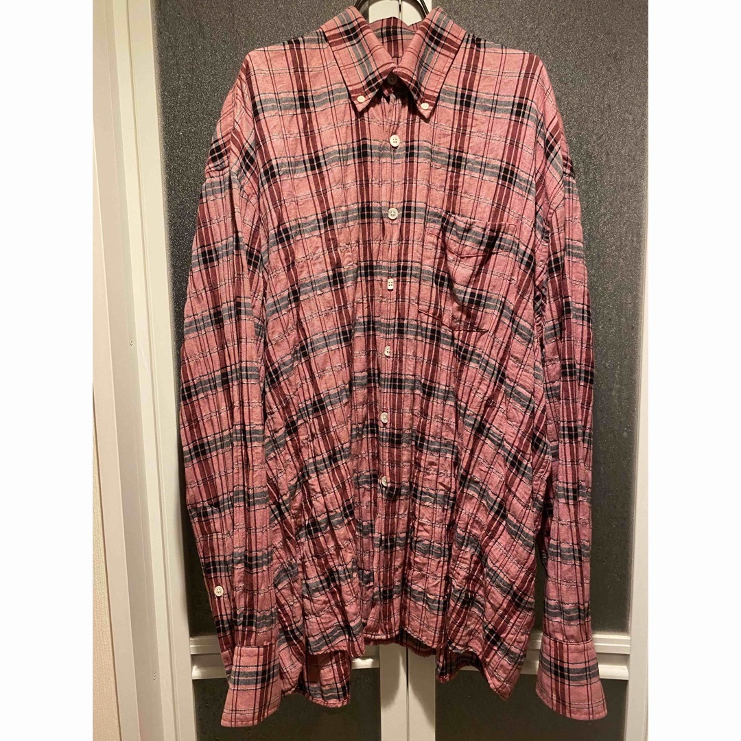 OUR LEGACY　 22SS BORROWED CHECK SHIRTS