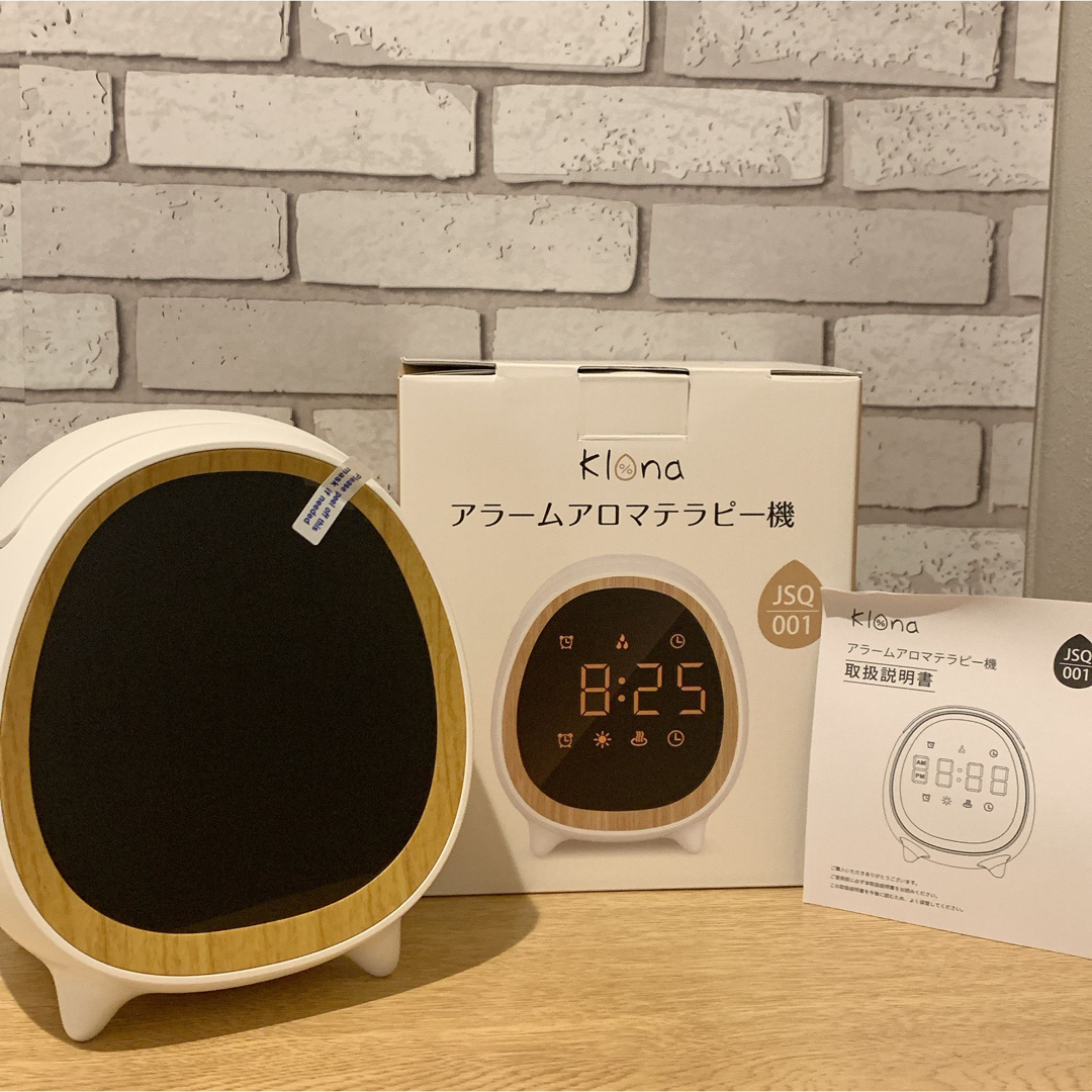 加湿器 卓上 アロマディフューザー 省エネ LEDタッチスクリーン 小型