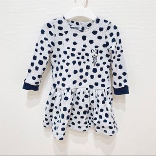 プチバトー(PETIT BATEAU)のプチバトー×ジャン・ジュリアンコラボ　ニットワンピース(ワンピース)