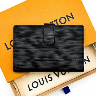 ヴィトン(LOUIS VUITTON) がま口 財布(レディース)(ブラック/黒色系