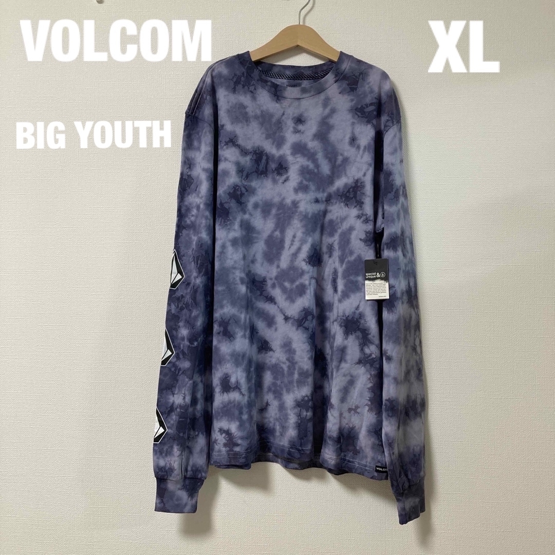 volcom(ボルコム)の新品 VOLCOM ロンT 長袖 Tシャツ 160cm XL キッズ ユース キッズ/ベビー/マタニティのキッズ服男の子用(90cm~)(Tシャツ/カットソー)の商品写真