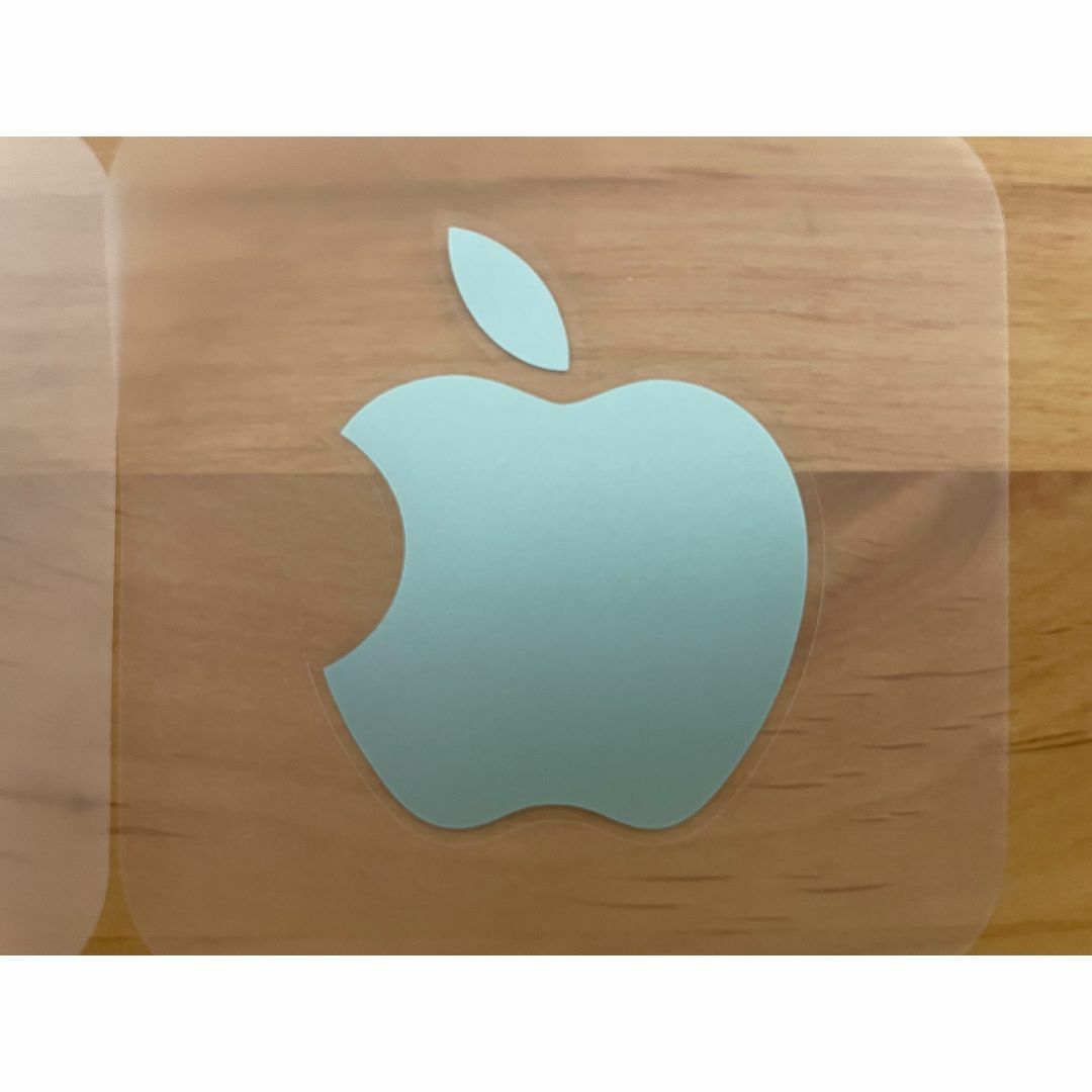 Apple(アップル)のApple アップル純正 りんごマークシール 3シート（4片） インテリア/住まい/日用品の文房具(シール)の商品写真