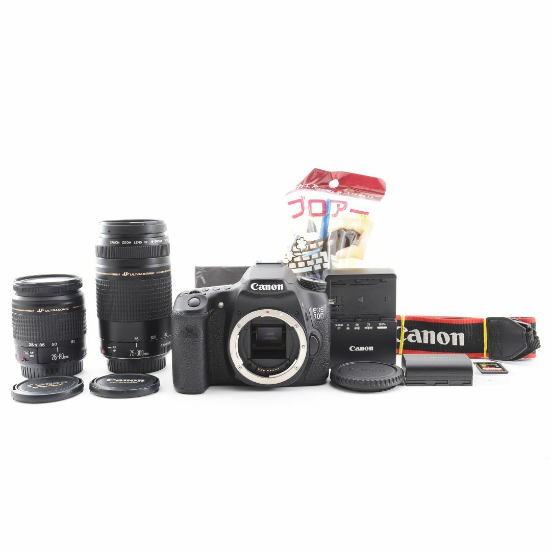 Canon - ❤️ダブルレンズ❤️スマホ転送❤️Canon EOS 70D❤️高画質