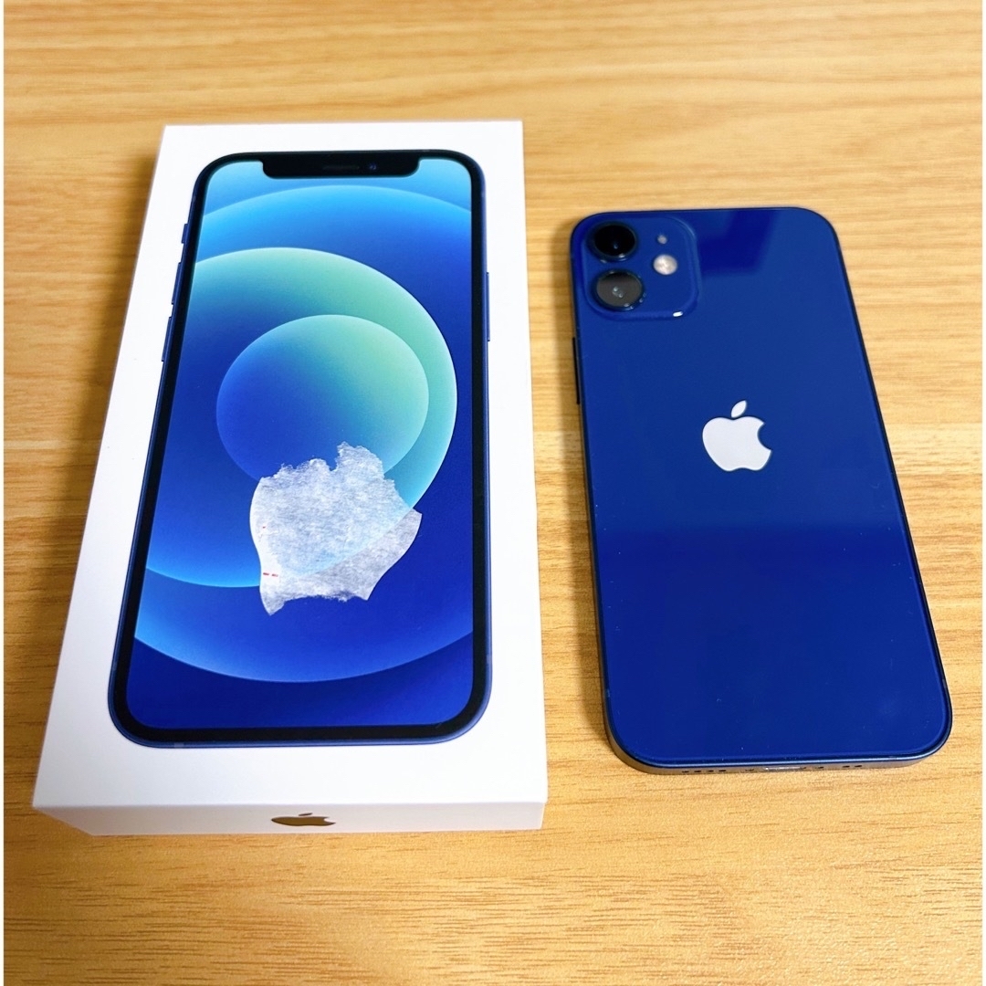 Apple(アップル)のアップル iPhone12 mini 128GB ブルー  スマホ/家電/カメラのスマートフォン/携帯電話(スマートフォン本体)の商品写真