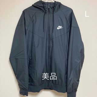 ナイキ(NIKE)の専用NIKE ブラック パーカー ジャケット　ウィンドブレーカー L 美品(ナイロンジャケット)