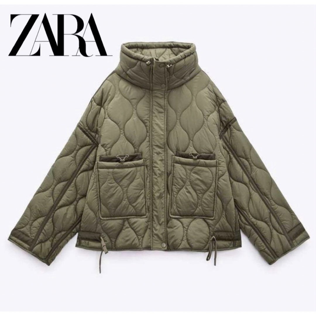 ZARA - タグ付き ZARA ショートパフジャケットの通販 by ZARA - タグ付き ZARA ショートパフジャケットの通販 by
