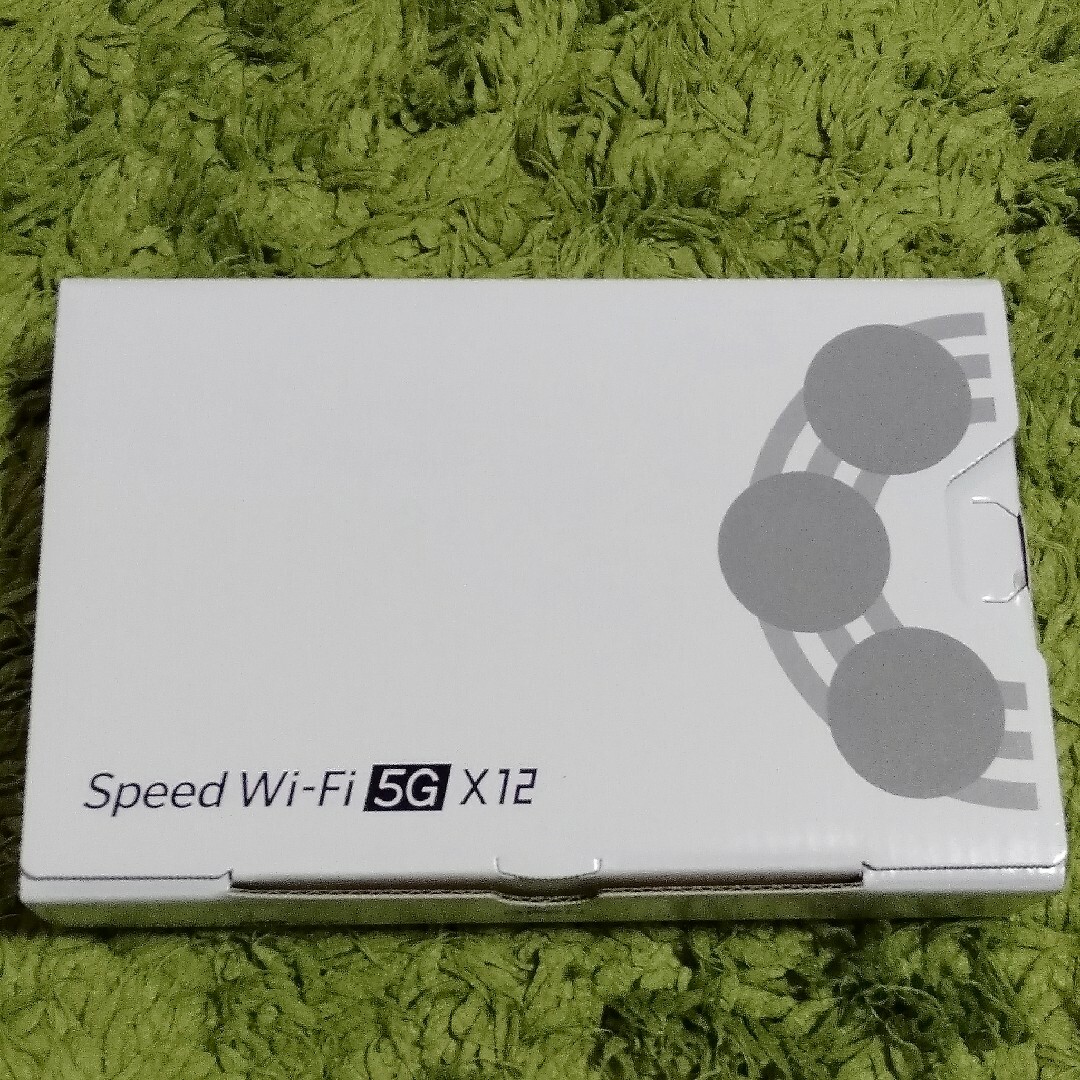 au(エーユー)のWimax Speed Wi-Fi 5G X12　NEC スマホ/家電/カメラのスマホ/家電/カメラ その他(その他)の商品写真