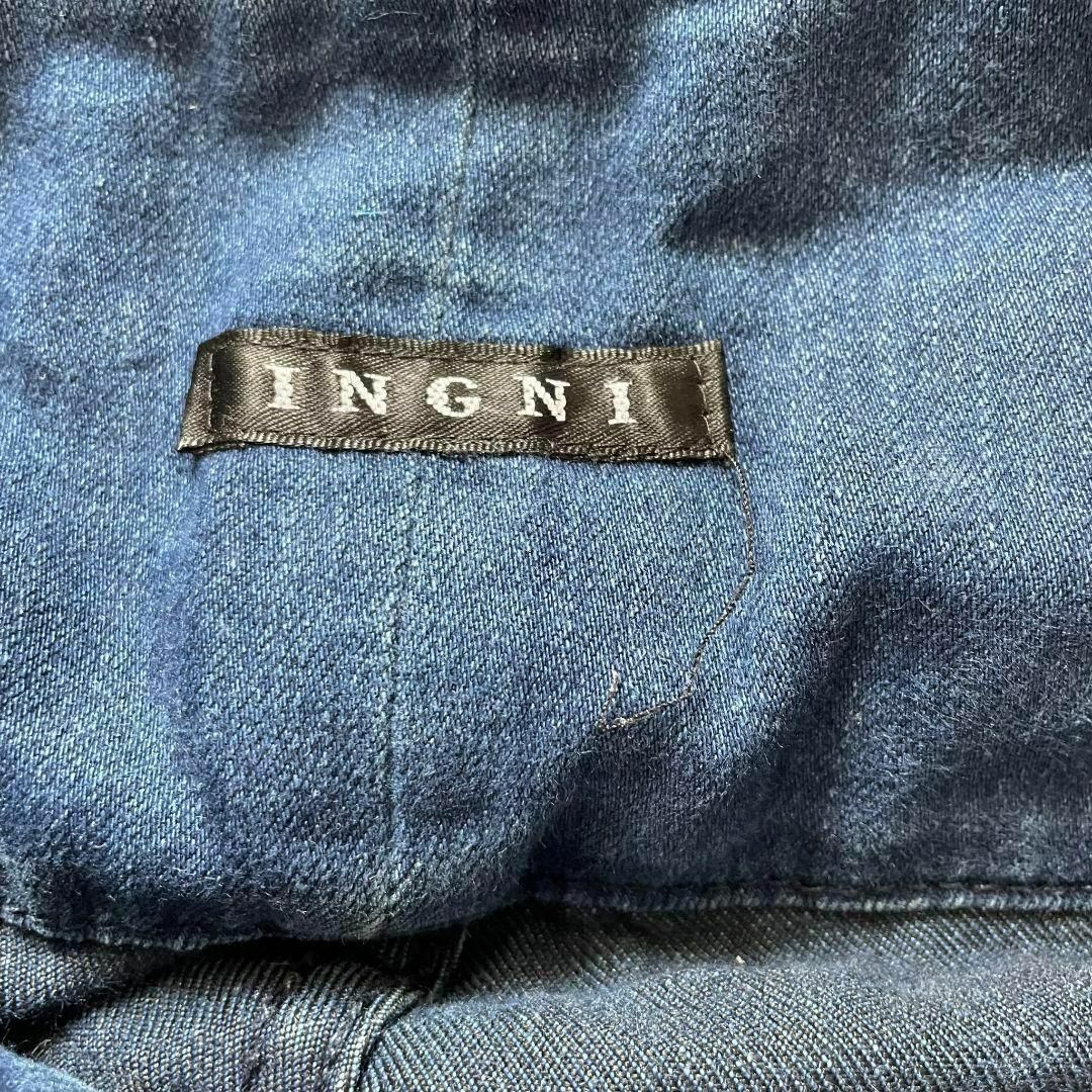 INGNI(イング)の【美シルエット◎】INGNI ハイウエストスキニーデニムパンツ　S　ブルー レディースのパンツ(デニム/ジーンズ)の商品写真