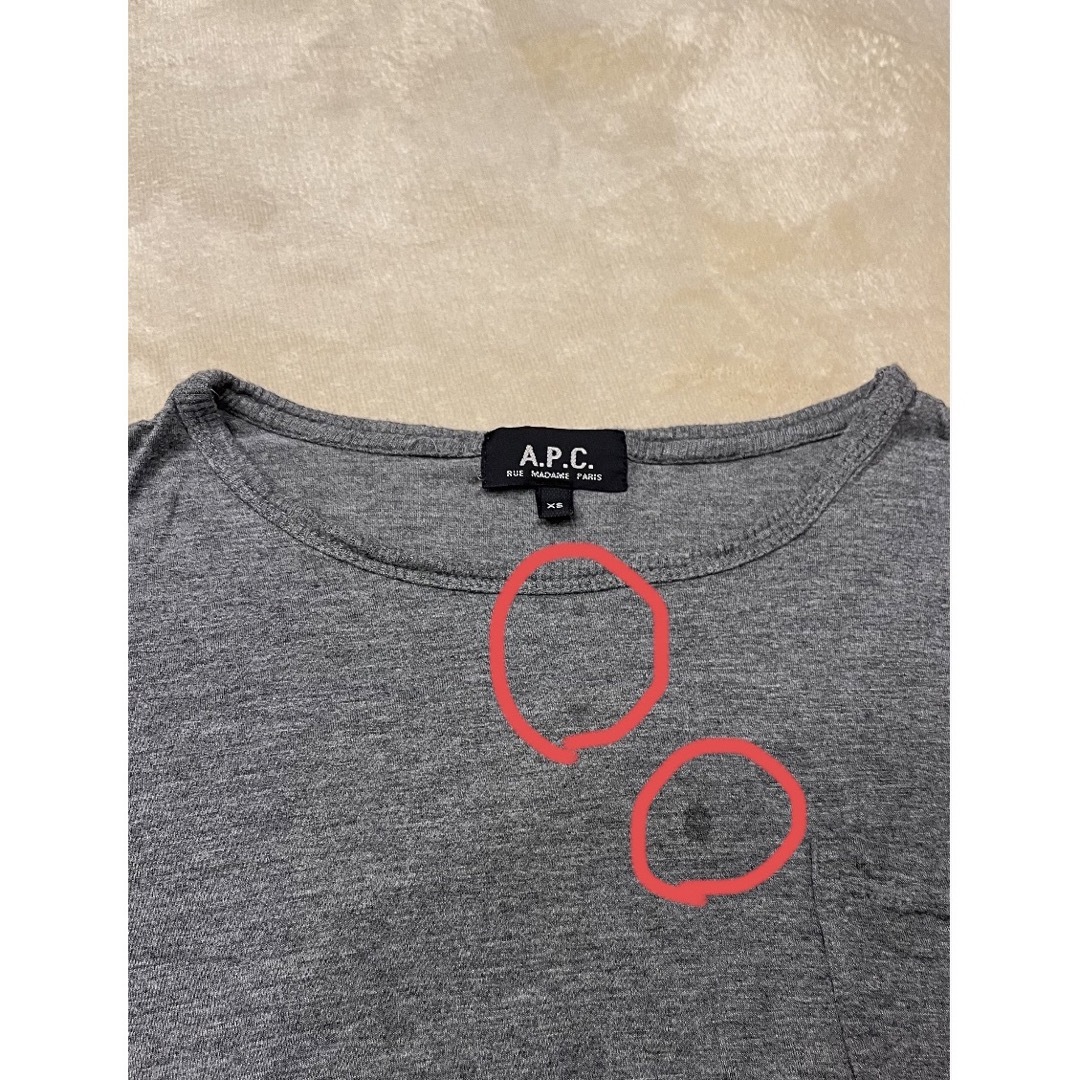 A.P.C(アーペーセー)のA.P.C メンズ　Tシャツ　XS メンズのトップス(Tシャツ/カットソー(半袖/袖なし))の商品写真