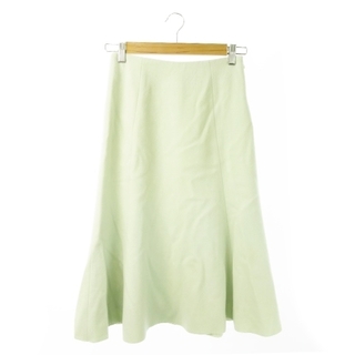 ボールジィ(Ballsey)のボールジー スカート マーメイド タイト ロング ウール 小さいサイズ 34 緑(ロングスカート)