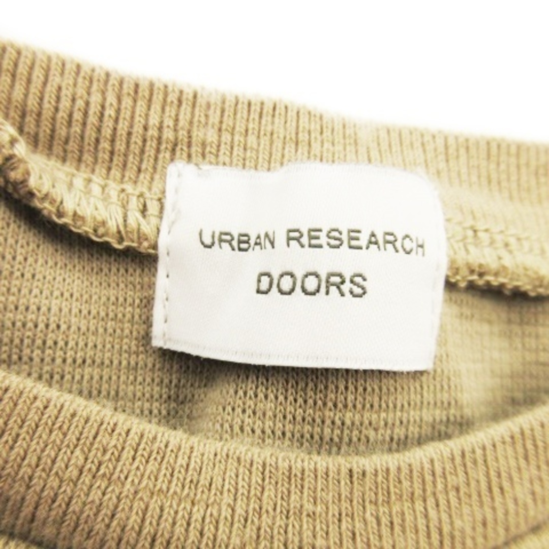 URBAN RESEARCH DOORS(アーバンリサーチドアーズ)のアーバンリサーチ カットソー 長袖 ボリューム 切替 シャツ袖 ONE ベージュ レディースのトップス(カットソー(長袖/七分))の商品写真