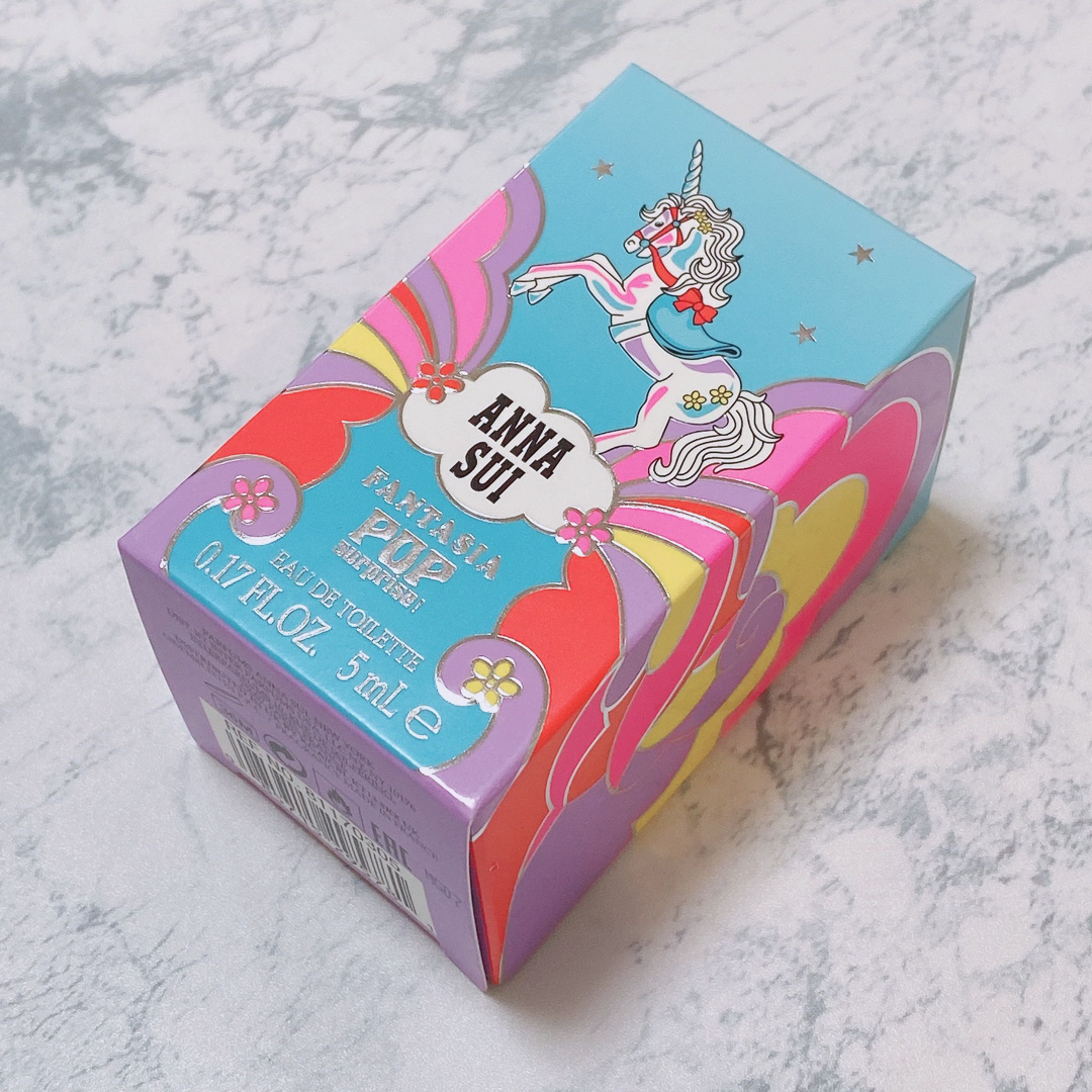 ANNA SUI(アナスイ)のアナスイ ファンタジア  ポップサプライズ　オードトワレ 5ml ミニ香水 限定 コスメ/美容のコスメ/美容 その他(その他)の商品写真