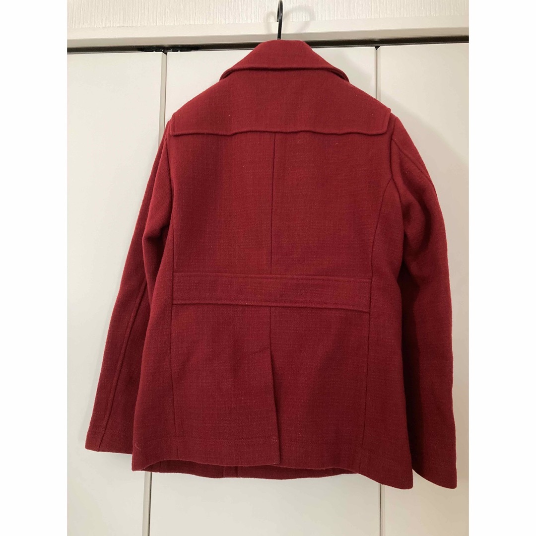 BURBERRY BLACK LABEL - バーバリーブラックレーベルコート 赤 BURBERRY BLACK LABEL - バーバリーブラックレーベルコート 赤