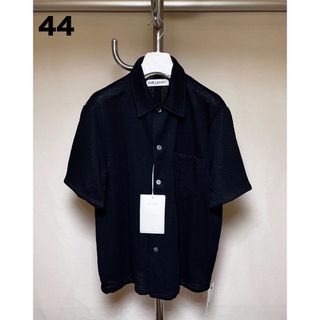 マルタンマルジェラ(Maison Martin Margiela)の新品 44 23aw OUR LEGACY ブークルボクシーシャツ黒 5511(シャツ)