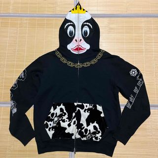 OLDエイプ　A Bathing Ape ベイプスター刺繍スウェット(XL）