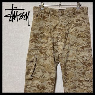 STUSSY - ステューシー パンツ（STUSSY RIP DYE BEACH PANTS）の通販