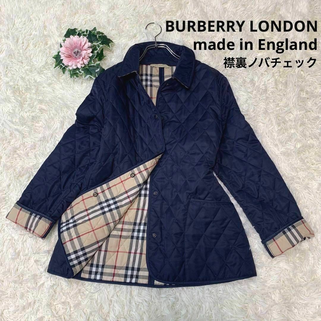 ☆極美品☆ BURBERRY LONDON キルティング シャツジャケット M-