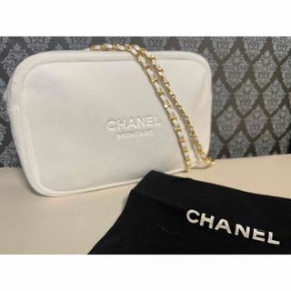 シャネル(CHANEL)のCHANEL　ベロア　バッグ　クラッチ　ノベルティ　新品　未使用　ベロア(ショルダーバッグ)