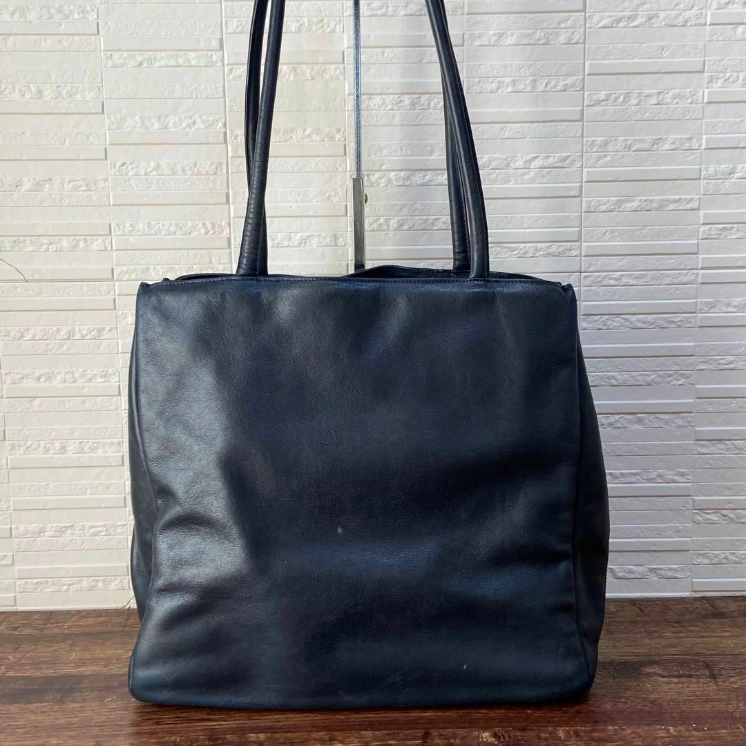 PRADA - プラダ ナッパ レザー トート ハンド バッグ 型押し ロゴ