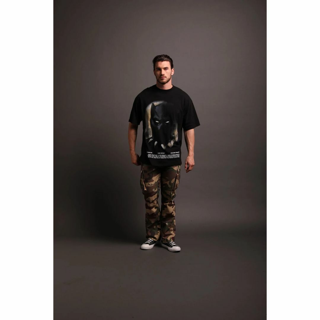 MARVEL(マーベル)のDarc Sport Black Panther OVERSIZED TEE M メンズのトップス(Tシャツ/カットソー(半袖/袖なし))の商品写真