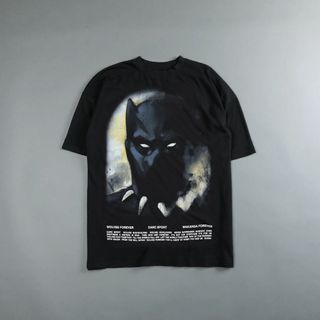 マーベル(MARVEL)のDarc Sport Black Panther OVERSIZED TEE M(Tシャツ/カットソー(半袖/袖なし))