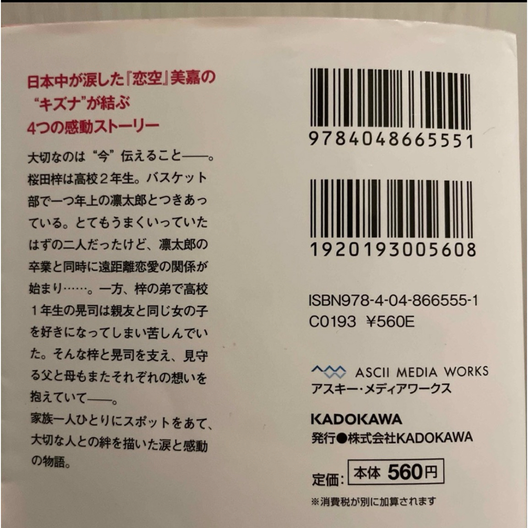 えみちゃん様専用ケータイ小説3冊 エンタメ/ホビーの本(文学/小説)の商品写真