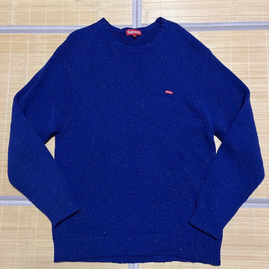 Supreme Small Box Speckle Sweater  L