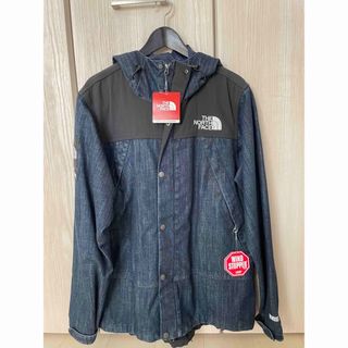 シュプリーム(Supreme)のSupreme North Face Denim Dot Shot Jacket(マウンテンパーカー)