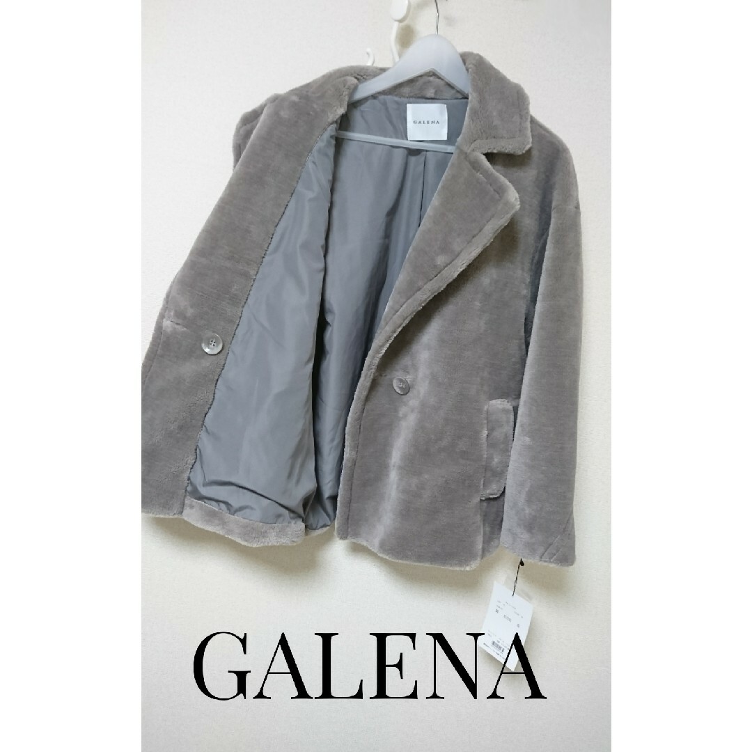 新品 GALENA ファーコート テディベア