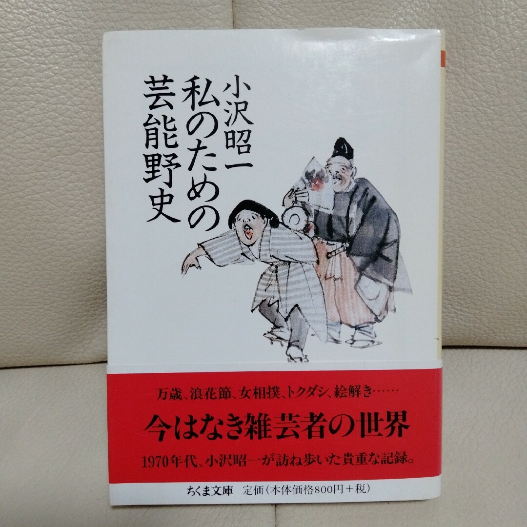 「私のための芸能野史」文庫本 エンタメ/ホビーの本(アート/エンタメ)の商品写真