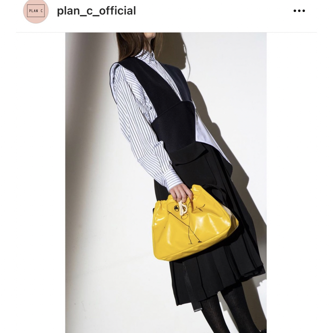 Plan C(プランシー)の【新品未使用】PLAN C 2021AW  Planc DRESS レディースのワンピース(ひざ丈ワンピース)の商品写真