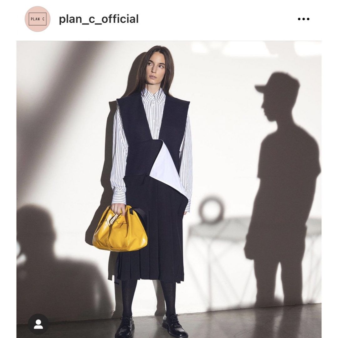 Plan C(プランシー)の【新品未使用】PLAN C 2021AW  Planc DRESS レディースのワンピース(ひざ丈ワンピース)の商品写真