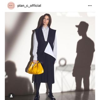 プランシー(Plan C)の【新品未使用】PLAN C 2021AW  Planc DRESS(ひざ丈ワンピース)