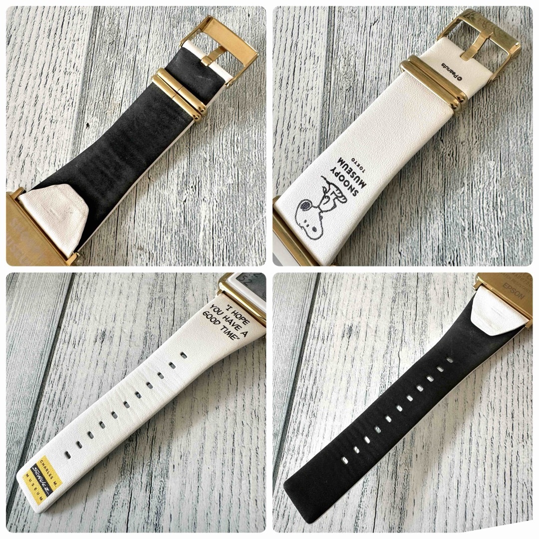 EPSON(エプソン)の【電池交換済】Smart Canvas 腕時計 スヌーピー ピーナッツ レディースのファッション小物(腕時計)の商品写真