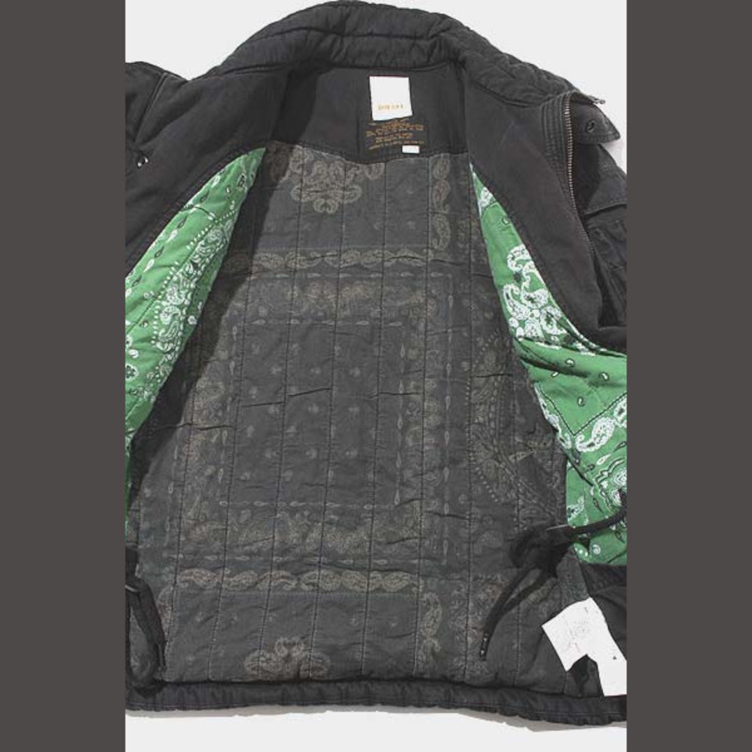 DIESEL(ディーゼル)のDIESEL ディーゼル 中綿 ミリタリー フィールド ジャケット ブルゾン M メンズのジャケット/アウター(ブルゾン)の商品写真