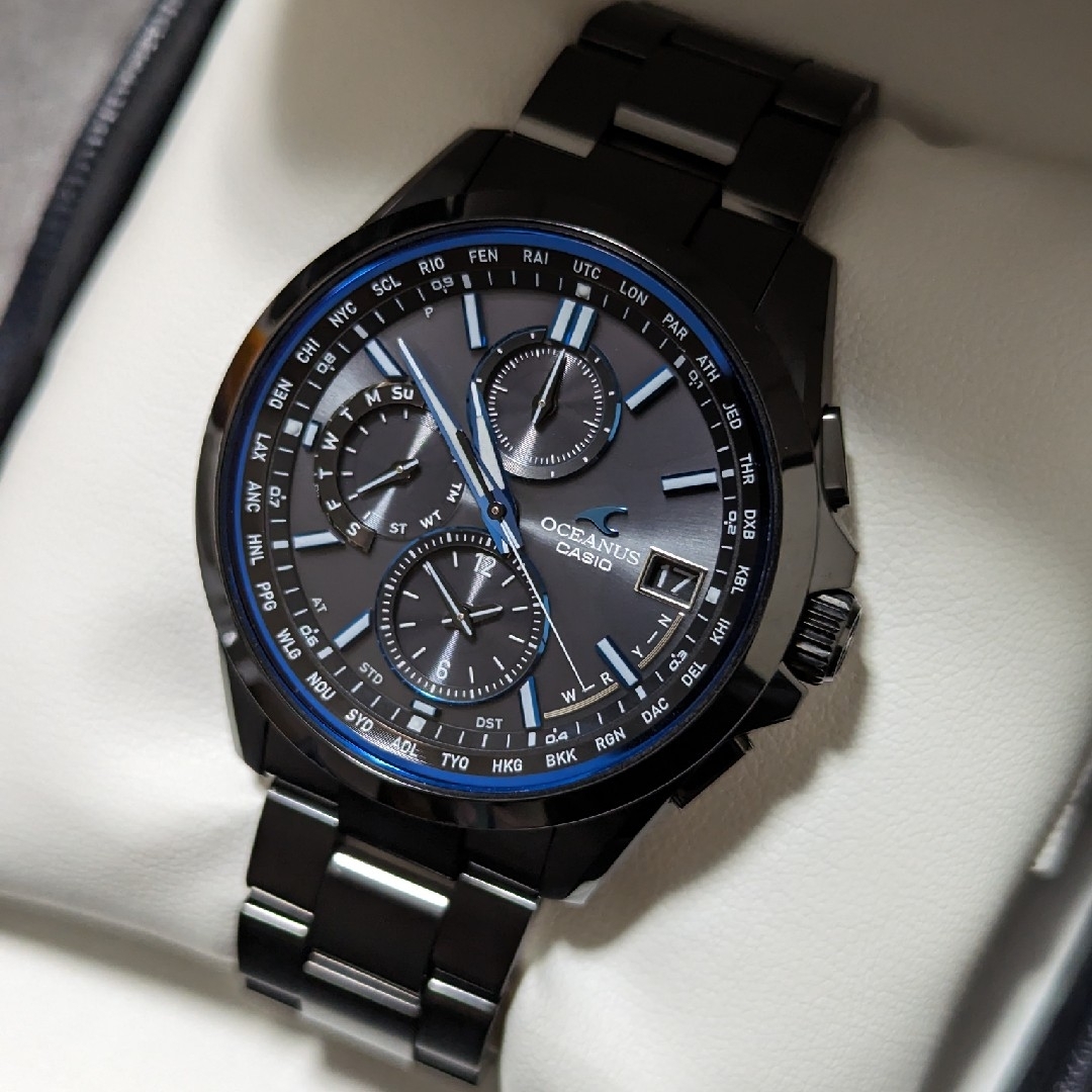 CASIO - カシオ オシアナス ソーラー電波時計 OCW-T2600B-1AJFの通販
